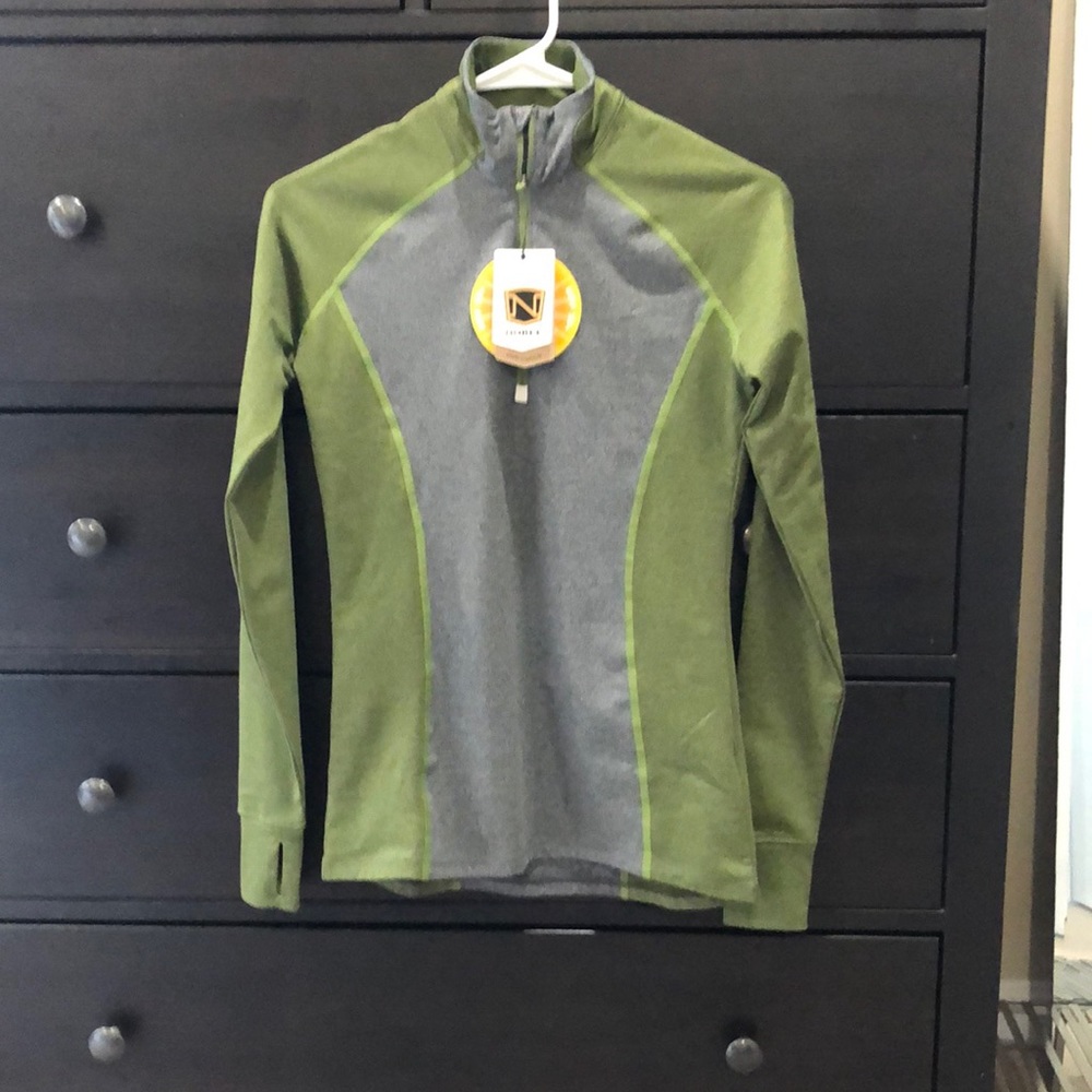 SPF 50 3/4 zip ladies top xsmall
